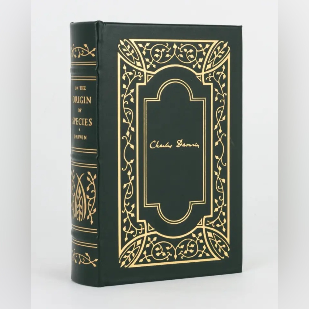 Charles Darwin: On the Origin of Species - Gryphon Library Leather Bound